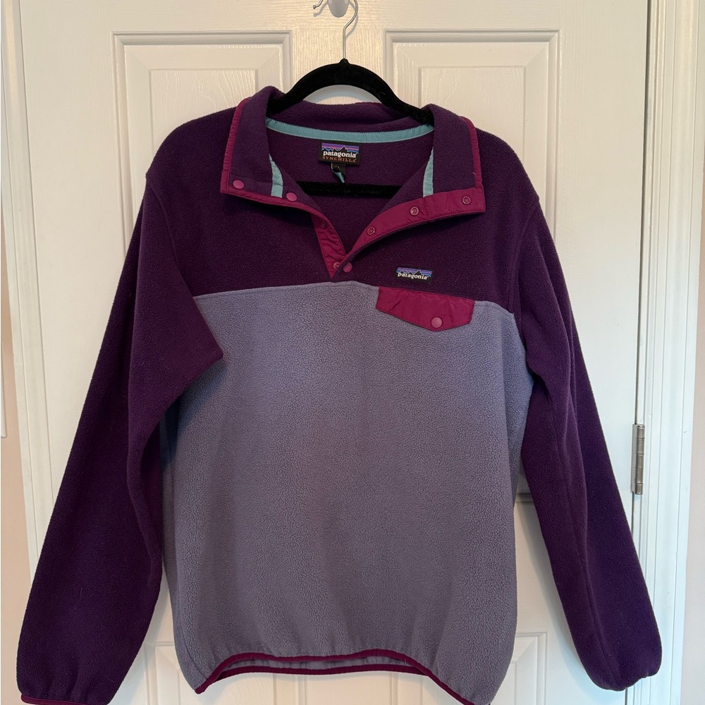 Patagonia Synchilla Purple Fleece Pullover